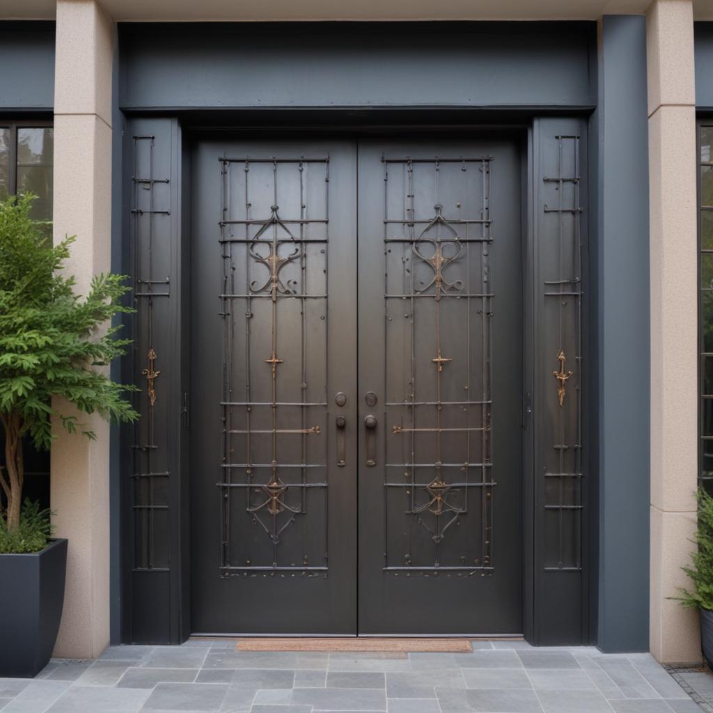 Металлические входные двери: конструкция, материалы и технические характеристики
